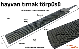 HAYVAN TIRNAK TÖRPÜSÜ KALIN DİŞ TOYNAK TÖRPÜSÜ HAYVAN TIRNAĞI EĞE