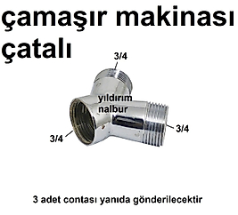 ÇAMAŞIR MAKİNASI BULAŞIK MAKİNASI ÇATALI PASLANMAZ SARI