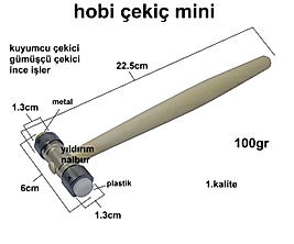 MİNİ ÇEKİÇ HOBİ ÇEKİÇ KUYUMCU ÇEKİCİ GÜMÜŞÇÜ İNCE İŞ ÇEKİÇ
