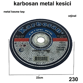 KARBOSAN 230 METAL KESİCİ DEMİR KESİCİ KALİTELİ BÜYÜK