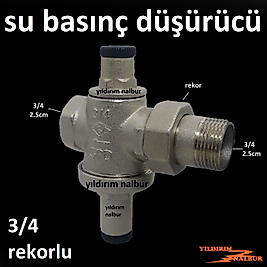 SU BASINÇ DÜŞÜRÜCÜ 3/4 REKORLU GPD MARKA TANZİK AZALTICI