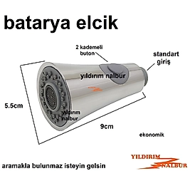 EVYE BATARYASI EL DUŞU EKONOMİK FİYAT FİSKİYESİ ELCİK 2 KADEME EL DUŞU