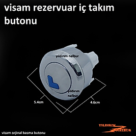 VİSAM REZERVUAR İÇ TAKIM BASMA BUTONU DÜĞMESİ HAVALI BUTON