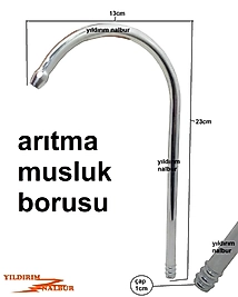 ARITMA MUSLUK BORUSU ARITMA MUSLUĞU KUĞU BORU 23CM