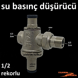 SU BASINÇ DÜŞÜRÜCÜ 1/2 REKORLU GPD MARKA TAZYİK AZALTICI