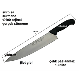SÜRBISA SÜRMENE ŞEF BIÇAĞI AŞÇI BIÇAĞI