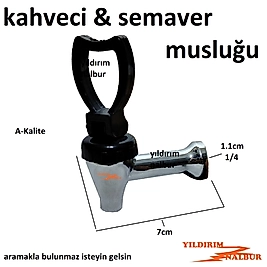 KAHVECİ SEMAVER ÇAY MUSLUĞU 1/4 ÇAYCI SEMAVER MUSLUGU KAHVECİ MUSLUK