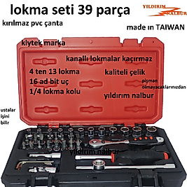 KLYTEK BİTS UÇ SETİ LOKMA SETİ TAKIMI PROFESYONE LOKMA TAKIMI KALİTE