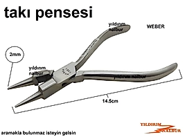 SEKMAN TAKI PENSESİ PROFESYONEL MİNİ KESKİLİ HOBİ TİPİ SİVRİ UÇLU PENSE