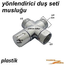 DUŞ SETİ YÖNLENDİRCİ PLASTİK SÜRGÜLÜ DUŞ SETİ AÇ KAPA