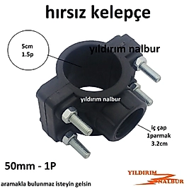 HIRSIZ KELEPÇE SU TESİSATI 50-32 PLASTİK KUVETLİ DUBLE BÜYÜK BOY