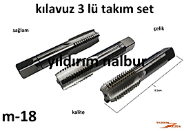 KILAVUZ M-18 3 LÜ SET KALİTE SAĞLAM DİŞ AÇMA KLAVUZ KOLU KANAL AÇMA