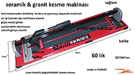 SERAMİK KESME 60 GRANİT KESME MAKİNASI MANUEL FAYAN KESME MAKİNESİ