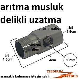 ARITMA UZATMASI DELİKLİ 3/8 ÇOĞALTICI 4CM DELİKLİ