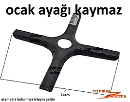 OCAK AYAĞI 4 KOLLU CEZVE APARATI KAYMAZ PİŞİRME APARATI CEZVE ALTLIĞI
