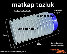 MATKAP TOZLUK KÖRÜKLÜ DUVAR DELME TOZ TOPLAYICI BETON TOZLUK
