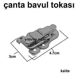 ÇANTA TOKASI BAVUL KİLİDİ DOLAP KİLİDİ MANDALLI KİLİT