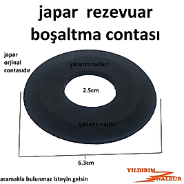 JAPAR REZERVUAR İÇ TAKIM KAPAMA CONTASI BOŞALTMA CONTASI