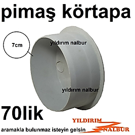 70 LİK KÖRTAPA PİMAŞ GİDER TAPASI 7,4CM KÖRLEME APARATI YAĞMUR GİDERİ