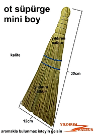 MİNİ BOY EL SÜPÜRGESİ OT SÜPÜRGE KÜÇÜK BOY