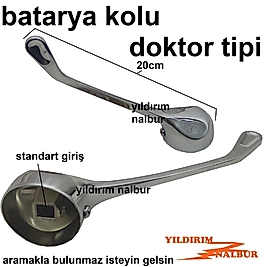 DOKTOR TİPİ BATARYA KOLU ÇUBUK KOL YÖNLENDİRME KOLU ORTA SAP UZUN