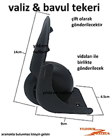 VALİZ TEKERİ TEKER BAVUL 2 ADET FİYATI VALİZ TEKERLEK PİLOT TEKER ÇANTA TEKERLEK