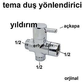 TEMA SİAMP DUŞ SETİ YÖNLENDİRCİ SÜRGÜLÜ DUŞ SETİ AÇ KAPA ORJİN