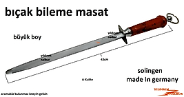 MASAT BÜYÜK DUBLE BOY SOLİNGEN 1.KALİTE BIÇAK BİLEME MASATI APARATI