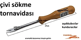 ÇİVİ SÖKME TORNAVİDASI KUNDURACI AYAKKABICI ÇİVİ ÇIKARMA APARATI