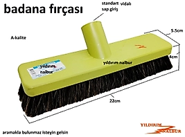 BADANA FIRÇASI PLASTİK KISA TÜYLÜ İZMİR FIRÇA ESKİLERDEN