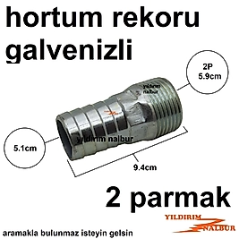 GALVENİZLİ HORTUM REKORU 2P SU DEPOSU REKORU 2 PARMAK