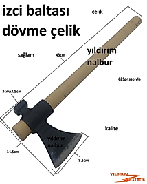 HOBİ BALTA SAPLI MİNYATÜR ODUNCU İZCİ BALTASI KALİTELİ SAĞLAM ODUN KESME
