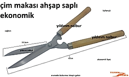 ÇİM MAKASI EKONOMİK OT BİÇME MAKASI BUDAMA MAKASI UYGUN FİYAT