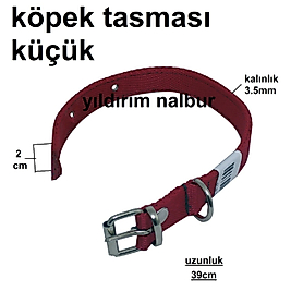 KÖPEK KEDİ TASMASI KÜÇÜK BOY BOY HASIR KALİTE