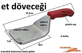 ET DÖVME PİRZOLA BÜFTEK DÖVME APARATI ET DÖVECEĞİ EZME APARATI