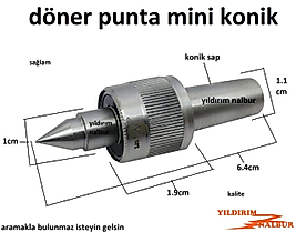DÖNER PUNTA KONİK SAP MORS MİNİ MORS HOBİ İŞLERİ 6.4CM KÜÇÜK BOY HOBİ
