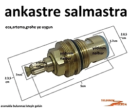 ANKASTRE SALMASTRA TAHARAT MUSLUĞU ECA ARTEMA GROHE UYGUN TAHARET İÇİ