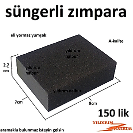 SÜNGERLİ ZIMPARA SÜNGER AHŞAP HOBİ ZIMPARA
