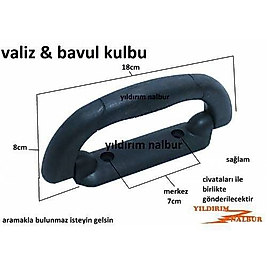 VALİZ KULBU BAVUL TUTAMAK BAVUL ÇEKME KOLU VALİZ ÇANTA KOLU