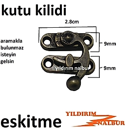 KUTU KİLİDİ ESKİTME SANDIK KİLİDİ HOBİ KİLİT EMNİYET KİLİDİ
