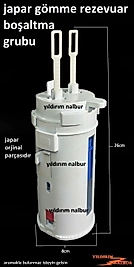 JAPAR GÖMME REZERVUAR BOŞALTMA GRUBU ÇİFT KADEMELİ