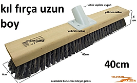 KIL FIRÇA 40 CM UZUN BOYLU FIRIN FIRÇA İZALASYON FIRÇASI