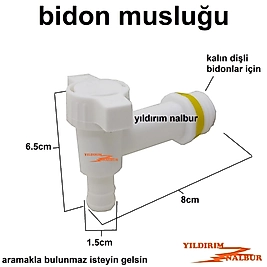 BİDON MUSLUĞU KELEBEK MODEL DETERJAN MUSLUK DEPO MUSLUK KOVA MUSLUK