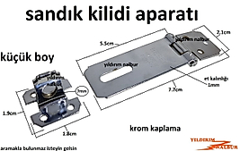SANDIK ASKISI ASMA APARAT KROM KAPLAMA KÜÇÜK BOY