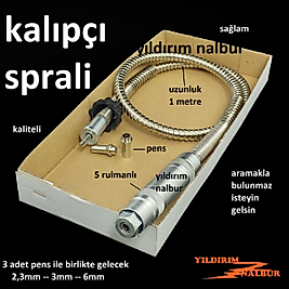 KALIPÇI SPRALİ TAŞLAMA OYMA SİPRALİ PARLATMA KAMÇI CİLALAMA KORDONU