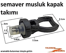 ÇAY MUSLUĞU KAPAK TAKIMI ÇAYCI SEMAVER MUSLUĞU KAHVECİ MUSLUĞU ÜST KAPAK MUSLUK KAFASI