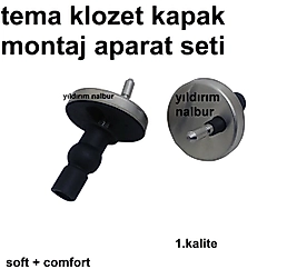 TEMA SİAMP KLOZET KAPAK MONTAJ MENTEŞESİ VİDASI