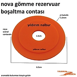 NOVA GÖMME REZERVUAR İÇ TAKIM BOŞALTMA GRUBU CONTASI GÖBEK CONTA İÇ TAKIM
