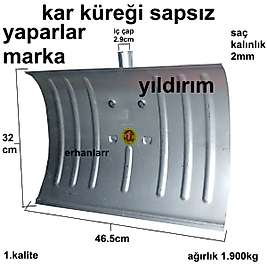 KAR KÜREĞİ METAL YAPARLAR AHIR KÜREĞİ GENİŞ KÜREK