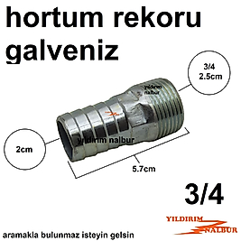 GALVENİZLİ HORTUM REKORU 3/4 SU DEPOSU REKORU ÜÇ ÇEYREK